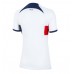 Tanie Strój piłkarski Paris Saint-Germain Koszulka Wyjazdowej dla damskie 2023-24 Krótkie Rękawy